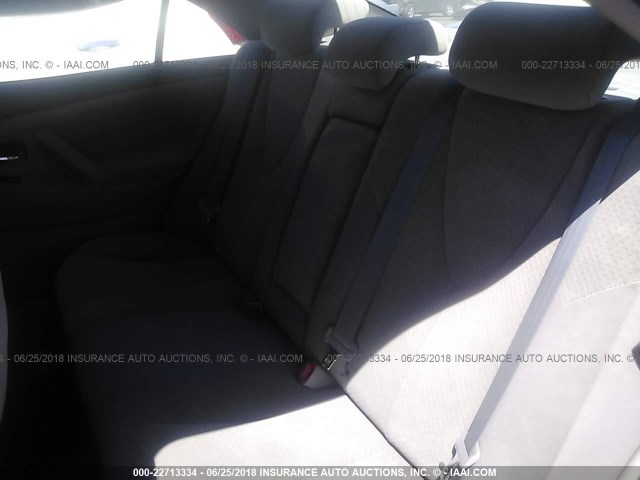 4T1BE46K57U137539 - 2007 TOYOTA CAMRY NEW GENERAT CE/LE/XLE/SE RED photo 8