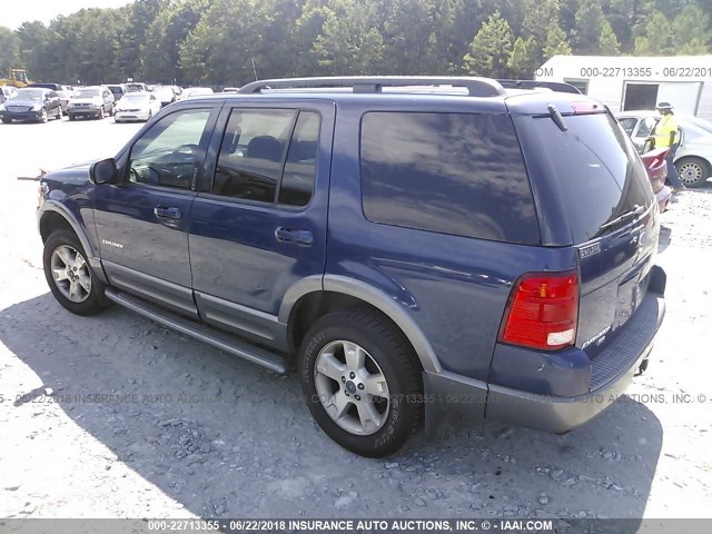 1FMZU63K84UA10703 - 2004 FORD EXPLORER XLT/XLT SPORT/NBX 蓝色 照片 3