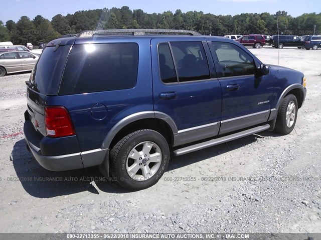 1FMZU63K84UA10703 - 2004 FORD EXPLORER XLT/XLT SPORT/NBX 蓝色 照片 4
