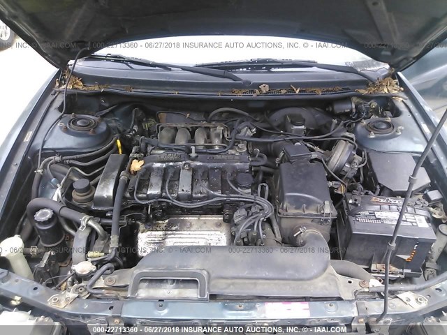 1YVGE22C4S5345552 - 1995 MAZDA 626 DX/LX GREEN photo 10