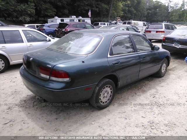 1YVGE22C4S5345552 - 1995 MAZDA 626 DX/LX GREEN photo 4