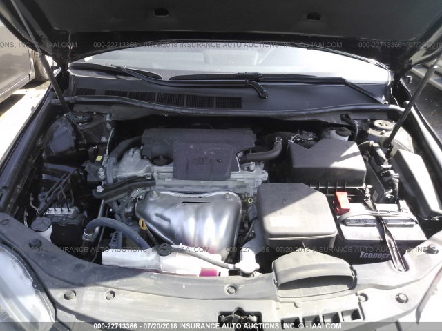 4T1BF1FK7HU291456 - 2017 TOYOTA CAMRY LE/XLE/SE/XSE BLACK photo 10