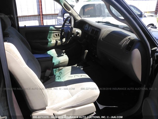 5TEHN72N12Z032464 - 2002 TOYOTA TACOMA DOUBLE CAB 绿色 照片 5