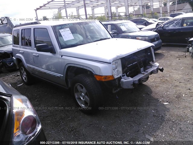 1J4RG4GK8AC112749 - 2010 JEEP COMMANDER SPORT Silber Foto 1