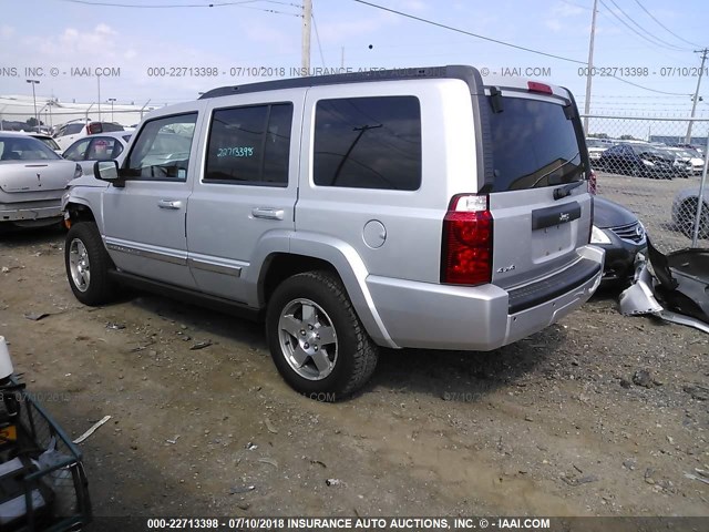 1J4RG4GK8AC112749 - 2010 JEEP COMMANDER SPORT Silber Foto 3