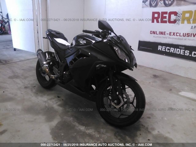 JKAEX8B11EA001823 - 2014 KAWASAKI EX300 B BLACK photo 1