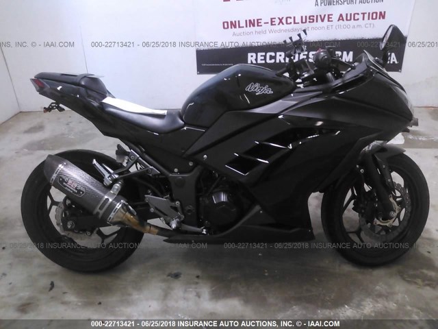 JKAEX8B11EA001823 - 2014 KAWASAKI EX300 B BLACK photo 8