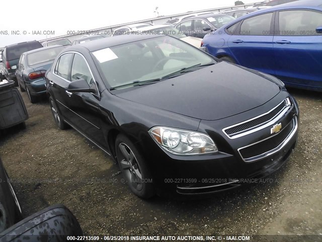1G1ZC5EU2CF300415 - 2012 CHEVROLET MALIBU 1LT 黑色 照片 1