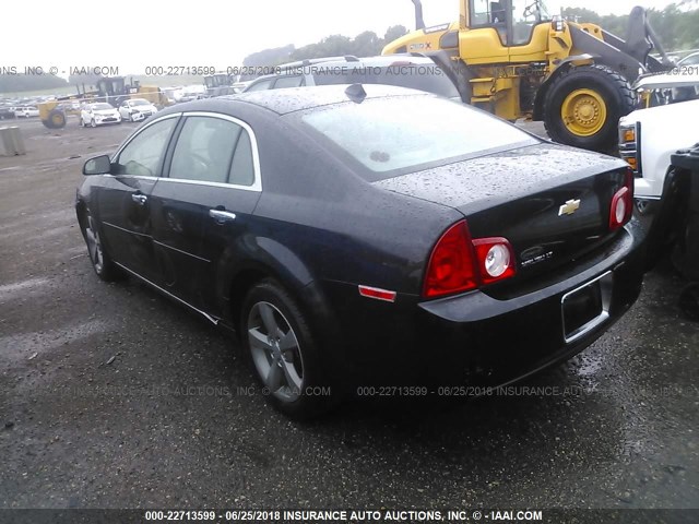1G1ZC5EU2CF300415 - 2012 CHEVROLET MALIBU 1LT 黑色 照片 3