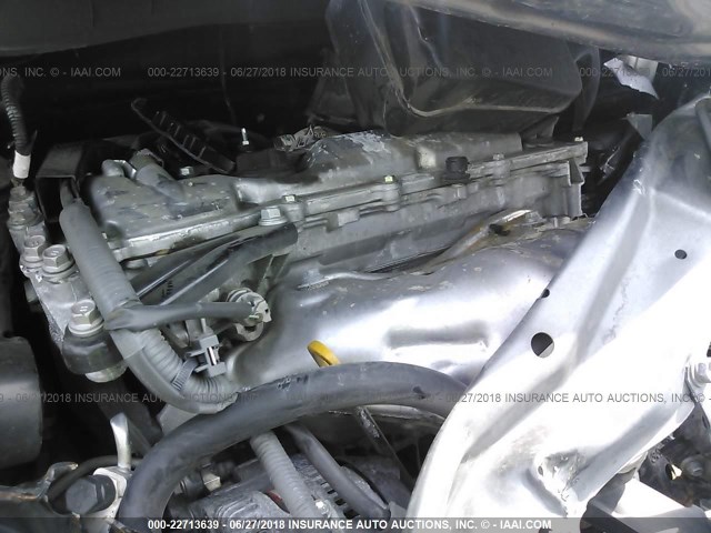 4T1BF3EKXBU215170 - 2011 TOYOTA CAMRY SE/LE/XLE ნაცრისფერი ფოტო 10