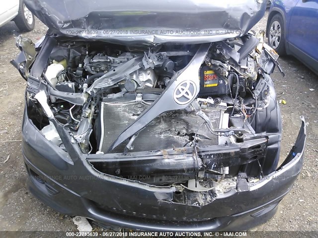 4T1BF3EKXBU215170 - 2011 TOYOTA CAMRY SE/LE/XLE ნაცრისფერი ფოტო 6