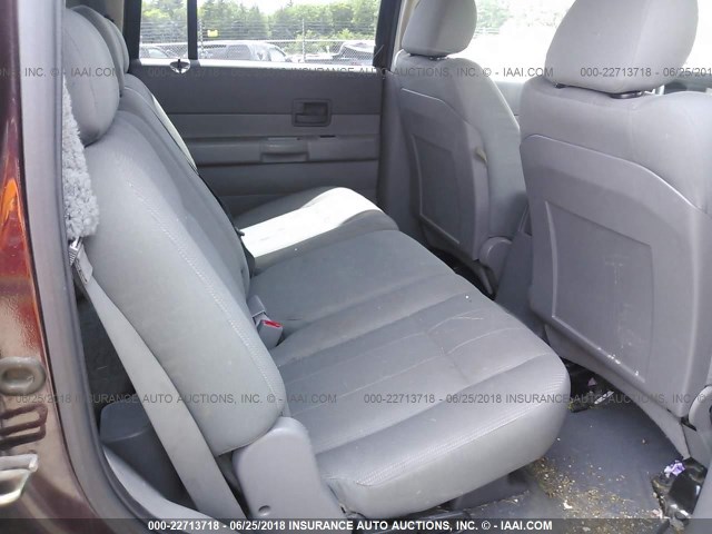 1D4HB38N75F554125 - 2005 DODGE DURANGO ST 勃艮第红 照片 8