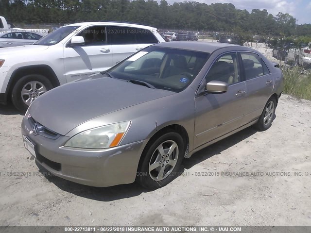 JHMCN36455C003362 - 2005 HONDA ACCORD HYBRID GOLD photo 2