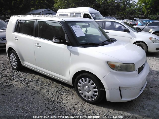JTLKE50E581043147 - 2008 TOYOTA SCION XB 白色 照片 1
