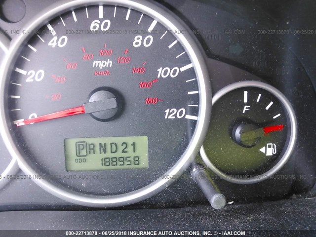 4F2CZ96195KM16471 - 2005 MAZDA TRIBUTE S BLUE photo 7