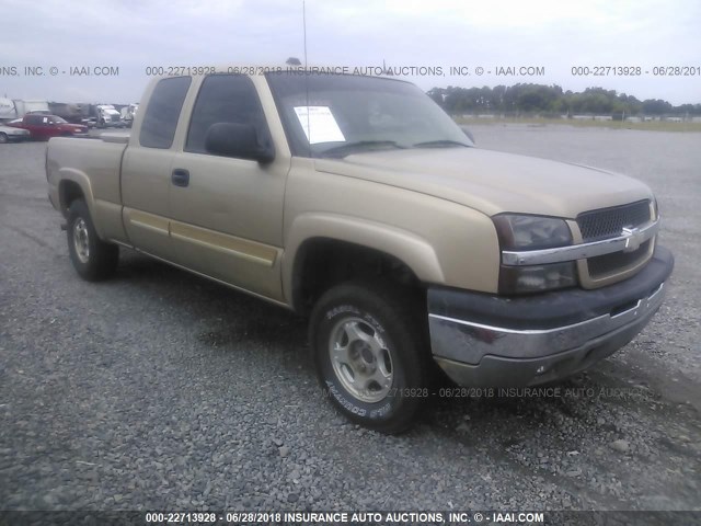 1GCEK19B45E157647 - 2005 CHEVROLET SILVERADO K1500 GOLD photo 1