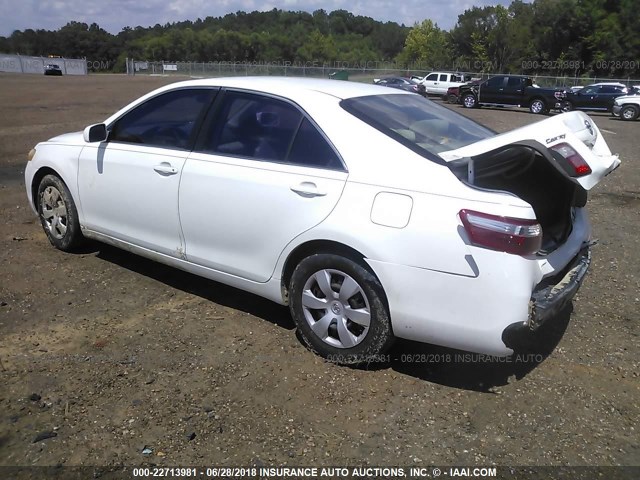 4T1BE46K99U798543 - 2009 TOYOTA CAMRY SE/LE/XLE WHITE photo 3