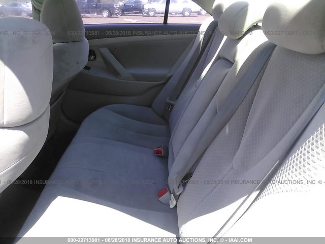 4T1BE46K99U798543 - 2009 TOYOTA CAMRY SE/LE/XLE WHITE photo 8