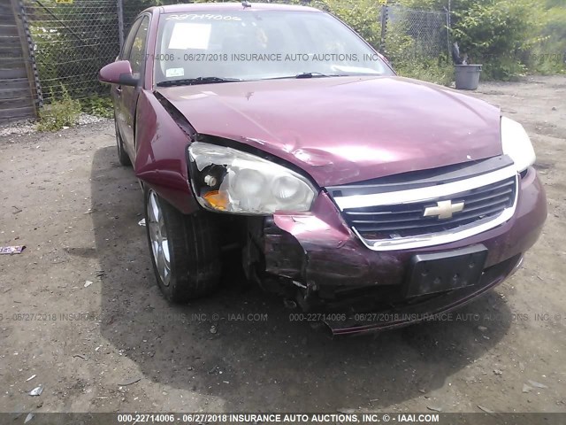 1G1ZU53846F207399 - 2006 CHEVROLET MALIBU LTZ 红色 照片 6