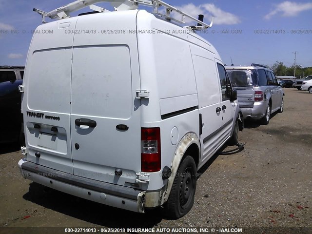 NM0LS7BN9CT124762 - 2012 FORD TRANSIT CONNECT XLT WHITE photo 4