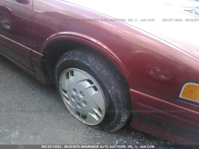 1G3WH52M1TF325693 - 1996 OLDSMOBILE CUTLASS SUPREME SL 红色 照片 6