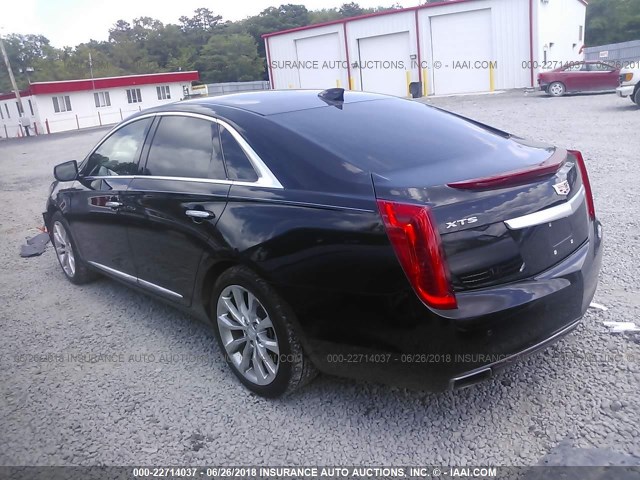 2G61M5S32H9162603 - 2017 CADILLAC XTS LUXURY BLACK photo 3