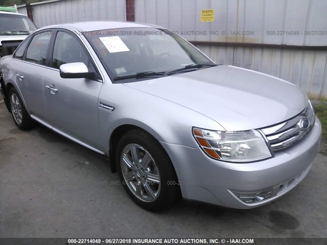 1FAHP25W59G106333 - 2009 FORD TAURUS LIMITED SILVER photo 1