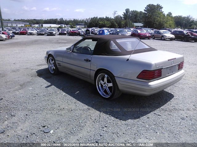 WDBFA67F1WF163054 - 1998 MERCEDES-BENZ SL 500 TAN photo 3