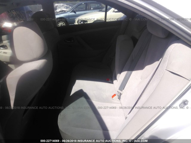 4T1BF3EK7BU167093 - 2011 TOYOTA CAMRY SE/LE/XLE 银色 照片 8