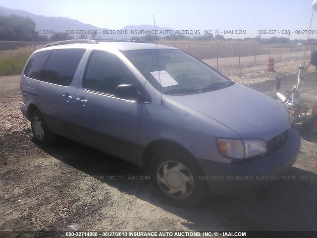 4T3ZF13C4WU050776 - 1998 TOYOTA SIENNA LE/XLE PURPLE photo 1