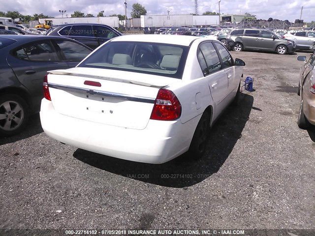 1G1ZT52825F103254 - 2005 CHEVROLET MALIBU LS თეთრი ფოტო 4