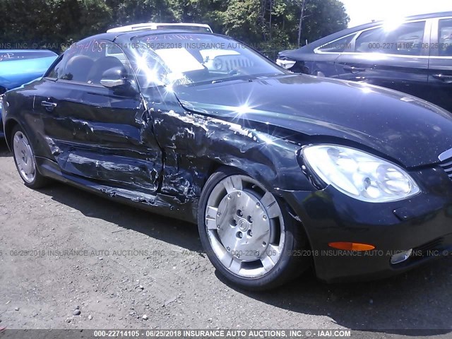 JTHFN48Y130045903 - 2003 LEXUS SC 430 GREEN photo 6