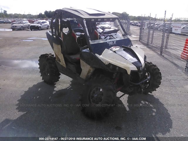 3JBPXDP1XEJ001195 - 2014 CAN-AM MAVERICK 1000R X RS WHITE photo 1