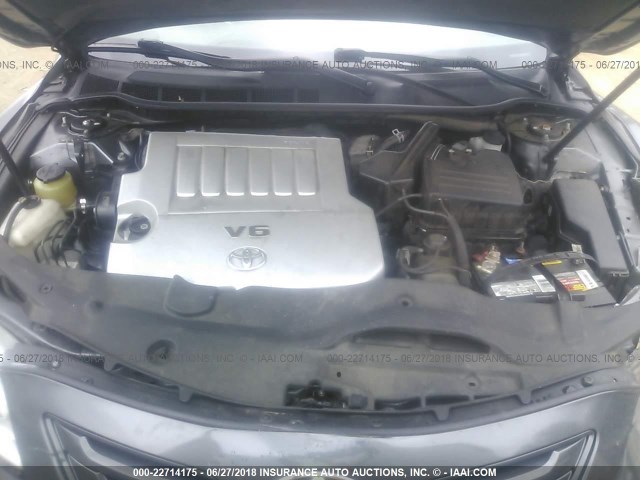 4T1BK46K28U066312 - 2008 TOYOTA CAMRY LE/XLE/SE 灰色 照片 10