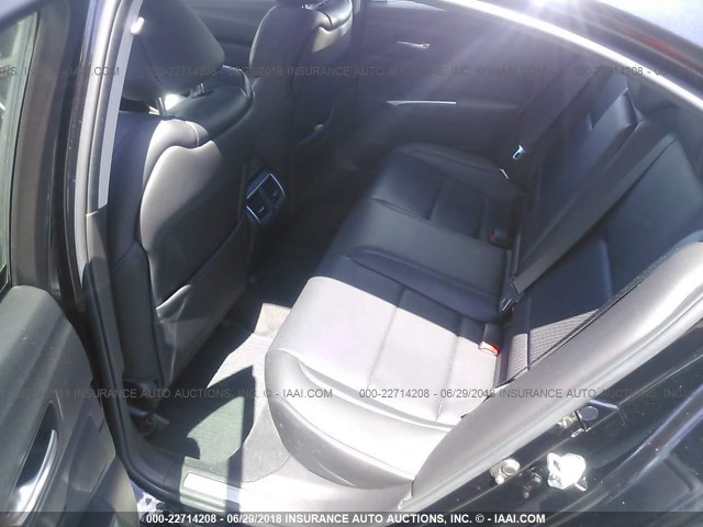 19UUB3F77FA003435 - 2015 ACURA TLX ADVANCE შავი ფოტო 8