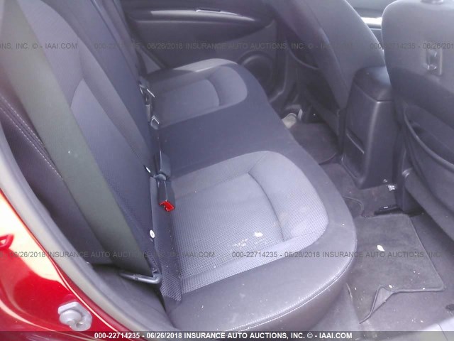 JN8AS5MVXCW361789 - 2012 NISSAN ROGUE S/SV RED photo 8