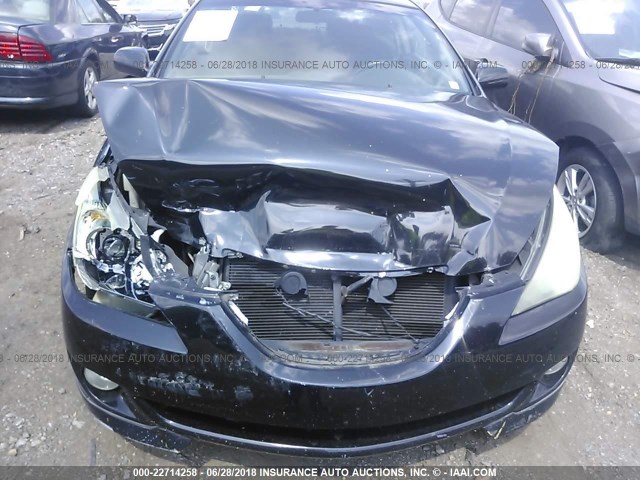 4T1CE38PX5U965705 - 2005 TOYOTA CAMRY SOLARA SE/SLE Qara foto 6