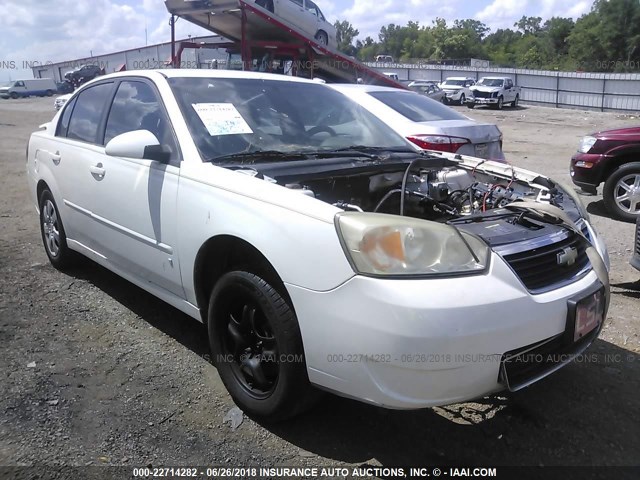 1G1ZT58N08F147593 - 2008 CHEVROLET MALIBU LT/CLASSIC WHITE photo 1