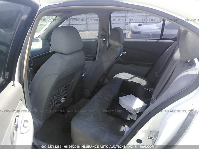 1G1ZT58N08F147593 - 2008 CHEVROLET MALIBU LT/CLASSIC WHITE photo 8