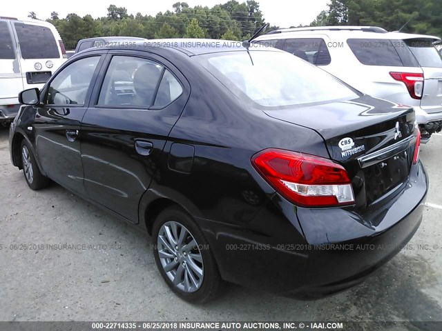 ML32F3FJ4JHF02463 - 2018 MITSUBISHI MIRAGE G4 ES Qara foto 3