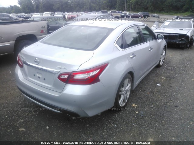 1N4BL3APXGC208107 - 2016 NISSAN ALTIMA 3.5SL/3.5 SR SILVER photo 4