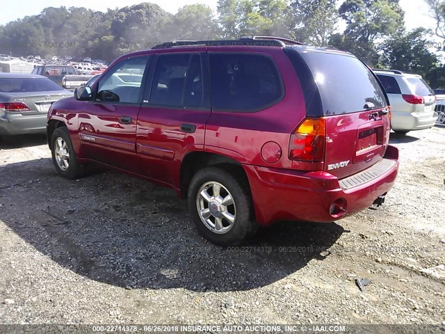 1GKDS13SX22284151 - 2002 GMC ENVOY BURGUNDY photo 3