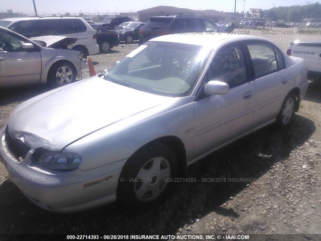 1G1NE52J416173716 - 2001 CHEVROLET MALIBU LS 灰色 照片 2