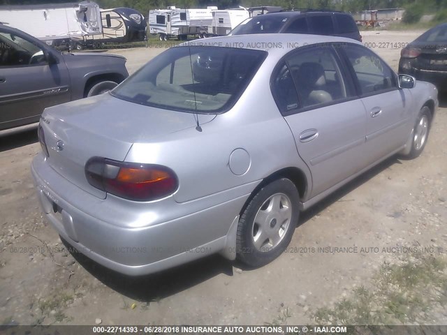 1G1NE52J416173716 - 2001 CHEVROLET MALIBU LS 灰色 照片 4