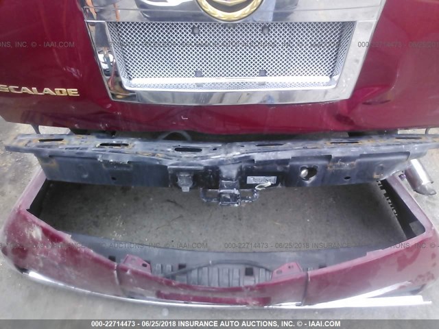 1GYFK66887R278357 - 2007 CADILLAC ESCALADE ESV RED photo 6