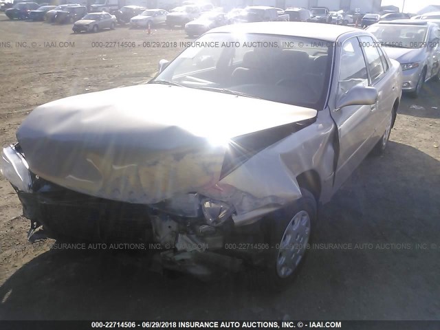 4T1BG12K0TU745512 - 1996 TOYOTA CAMRY DX/LE/XLE ოქროსფერი ფოტო 2