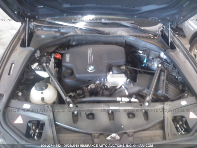 WBAXH5C57CDW09852 - 2012 BMW 528 XI BLACK photo 10