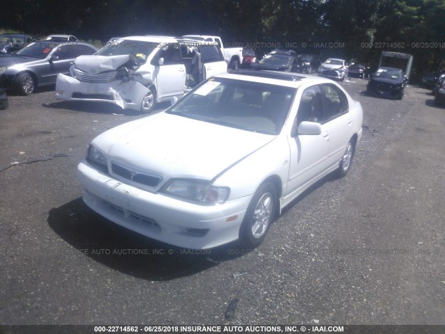 JNKCP11A42T506677 - 2002 INFINITI G20 WHITE photo 2