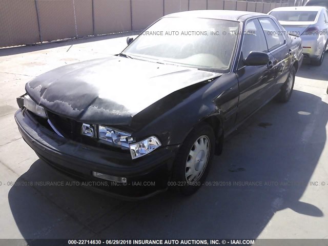 JH4CC2642NC005540 - 1992 ACURA VIGOR LS BLACK photo 2