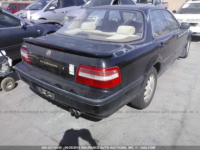 JH4CC2642NC005540 - 1992 ACURA VIGOR LS BLACK photo 4